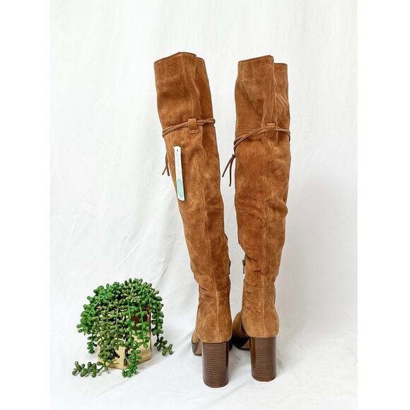 **SOLD**  Platform Over the Knee Boots (38.5) - Picture 9 of 12